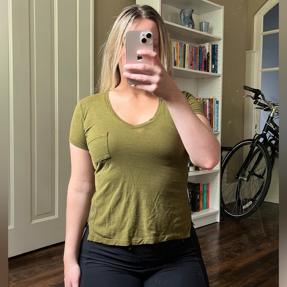 Madewell short sleeve shirt